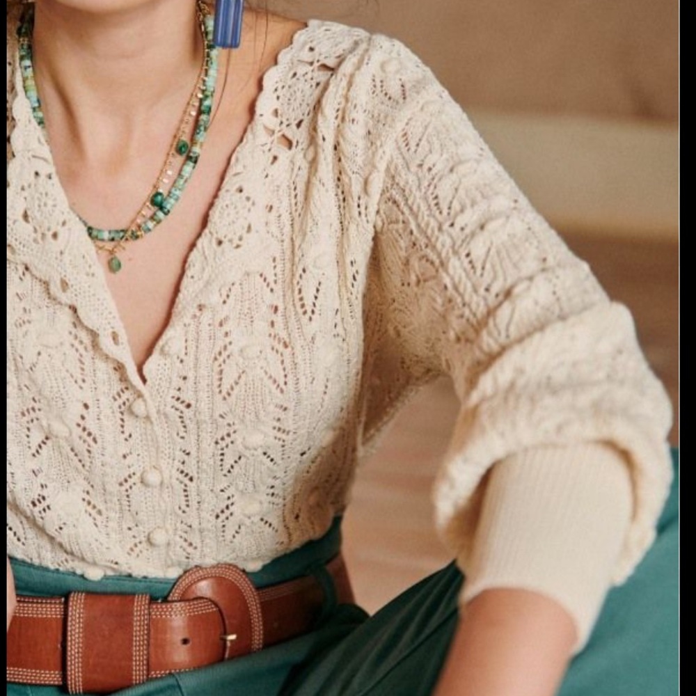 Sézane pull Artie cardigan